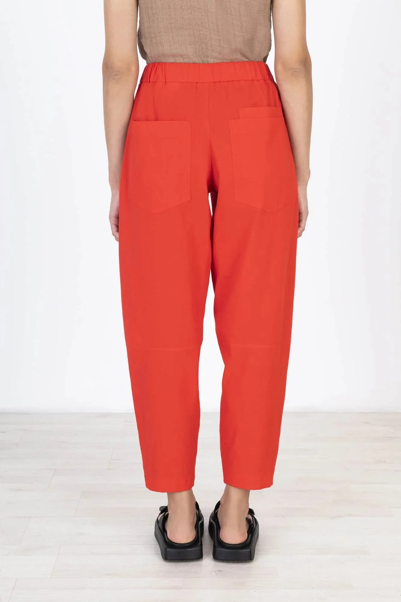 Alysi - Two Button Trouser: Papavero