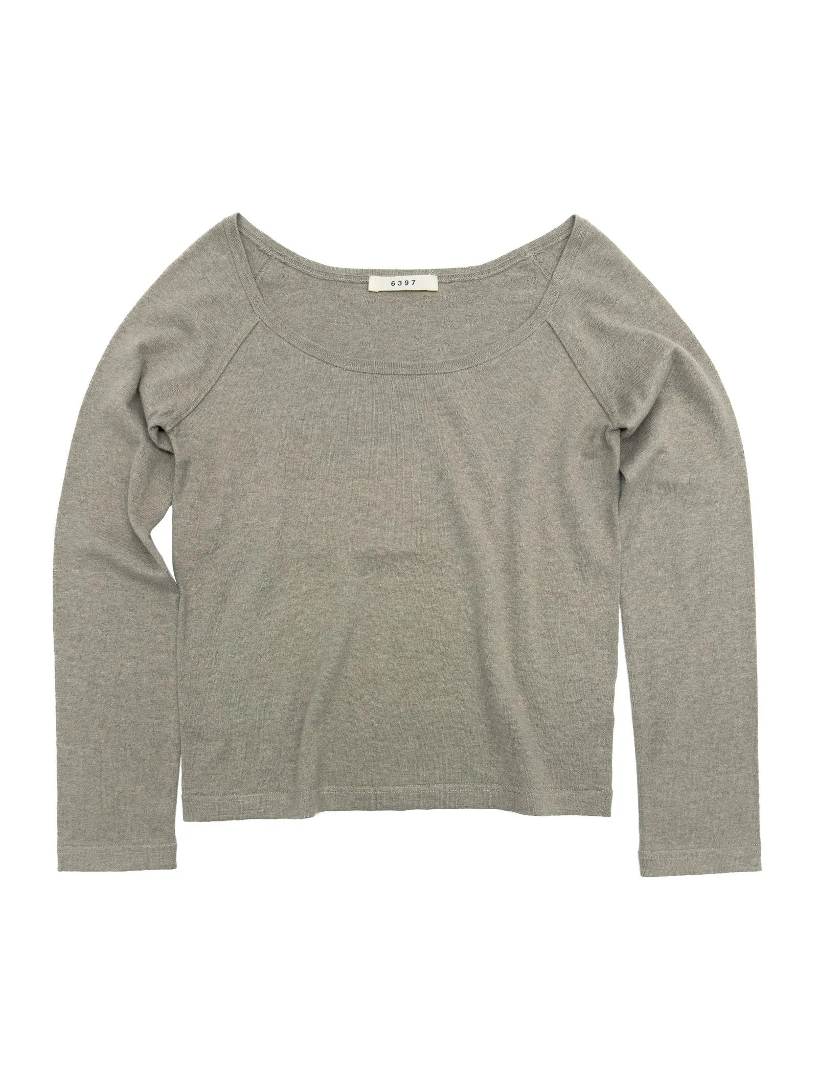 Ballet Sweater in Canvas Grey