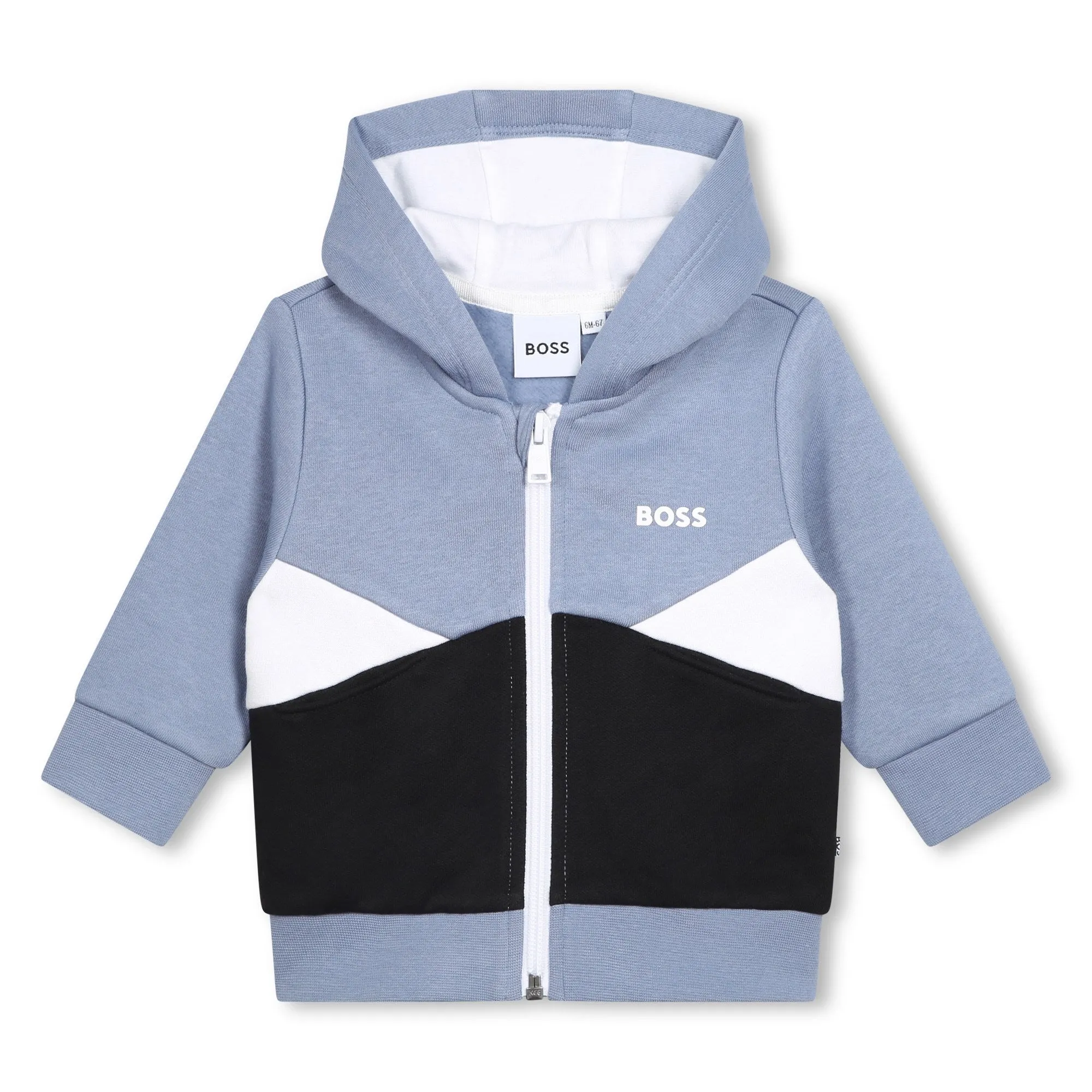 Boss Baby Boys Black & Blue Colourblock Tracksuit