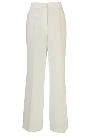 Busy Clothing Womens Smart Off White Light Cream Trousers