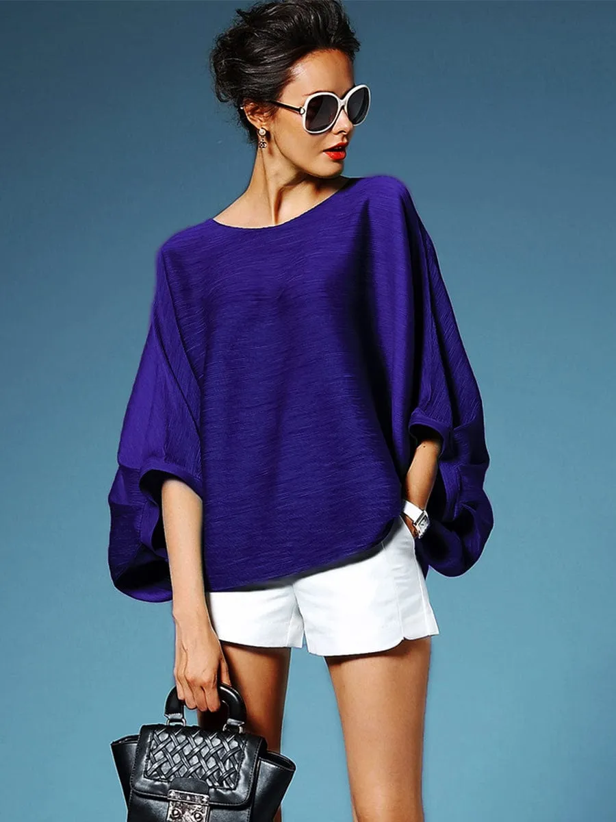 Casual Pleated Blouse