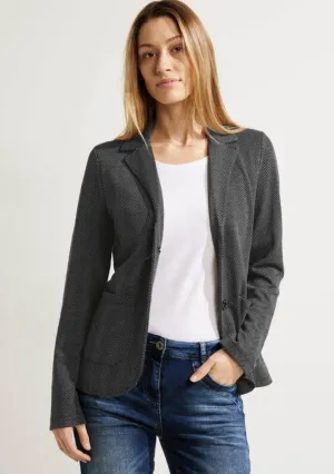 Cecil Herringbone blazer