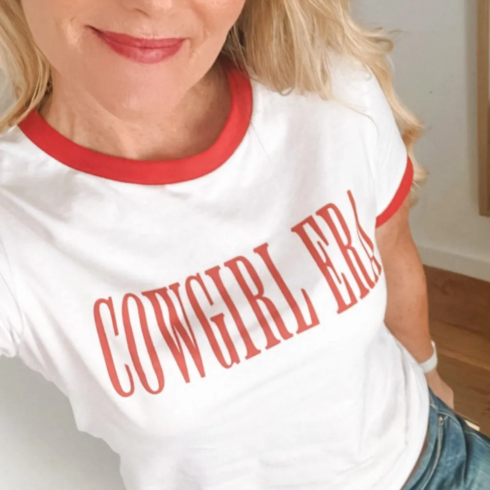 Cowgirl Era Ringer Tee