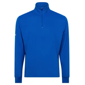 Crew Long Sleeve Polo - Blue