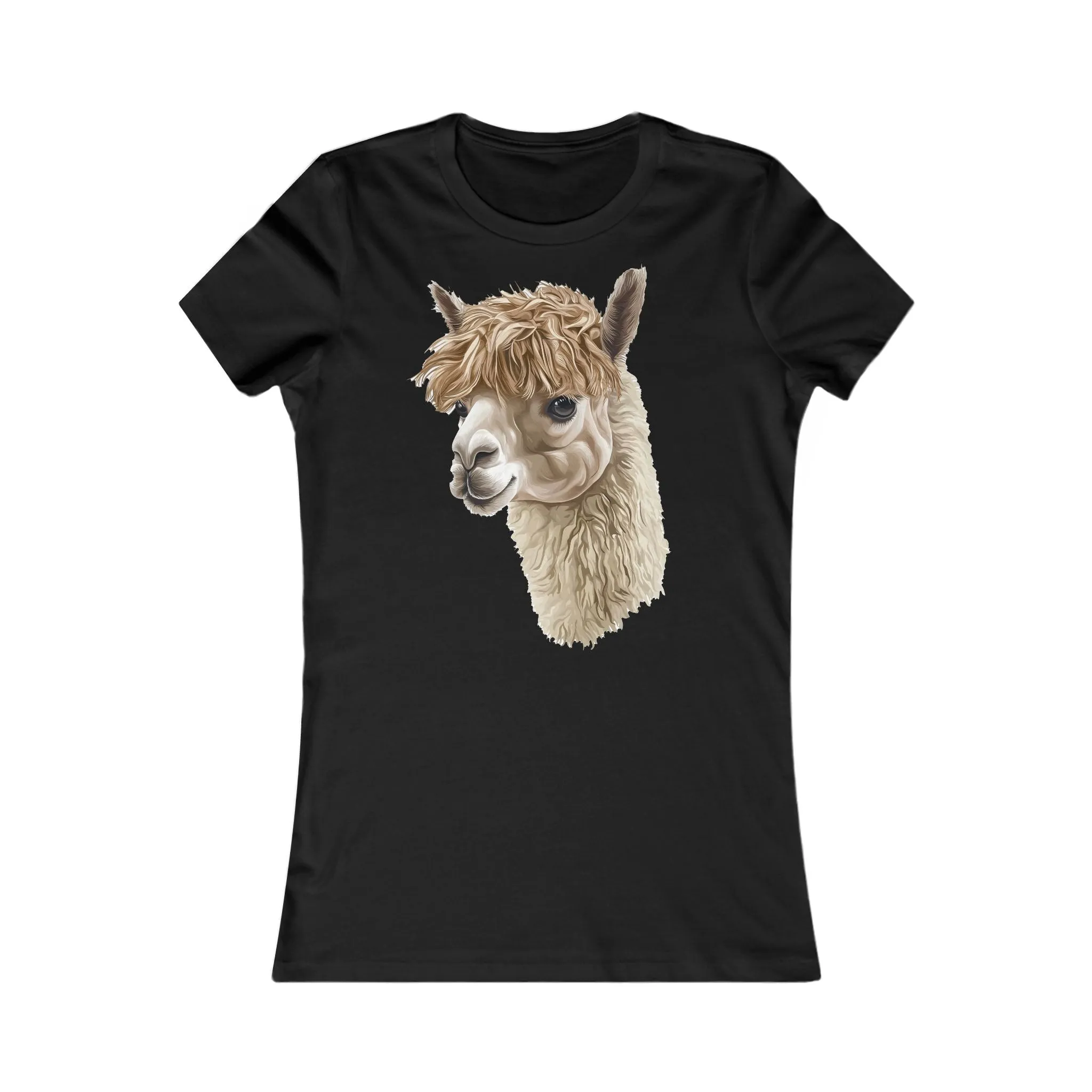 Cute Alpaca Women's Favorite Tee - Fun & Stylish Casual Shirt UK