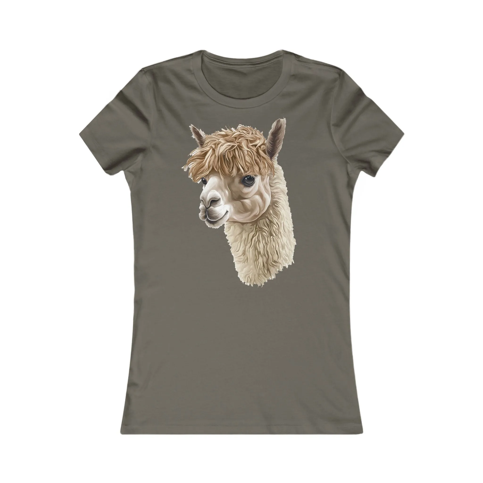 Cute Alpaca Women's Favorite Tee - Fun & Stylish Casual Shirt UK