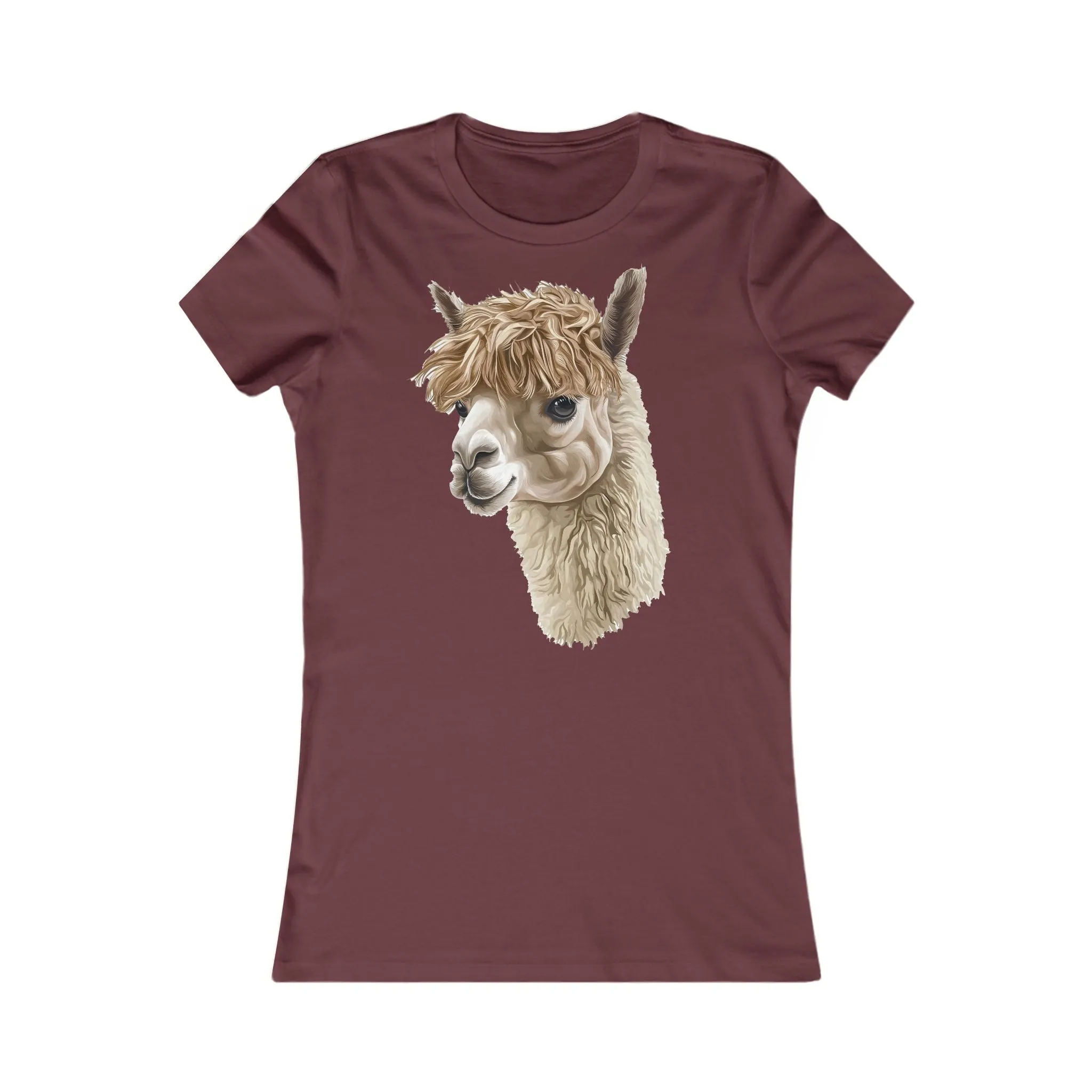 Cute Alpaca Women's Favorite Tee - Fun & Stylish Casual Shirt UK