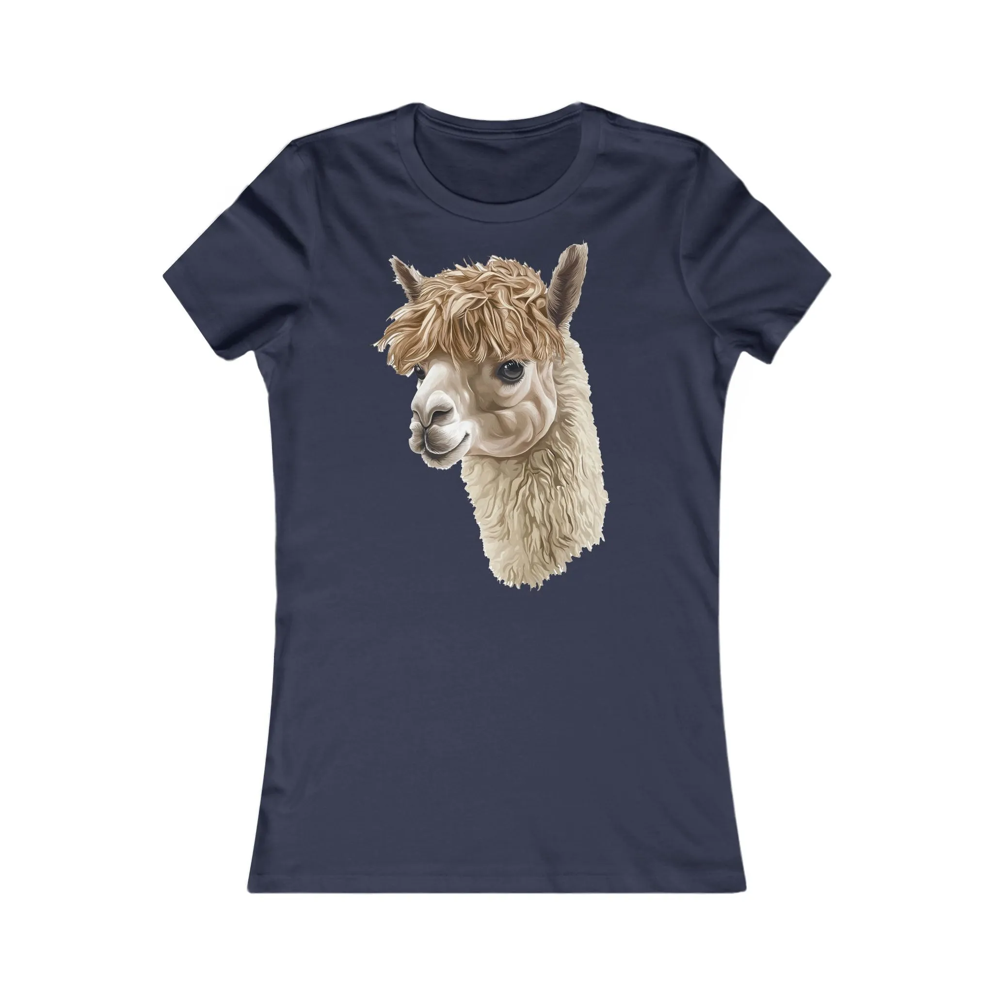 Cute Alpaca Women's Favorite Tee - Fun & Stylish Casual Shirt UK