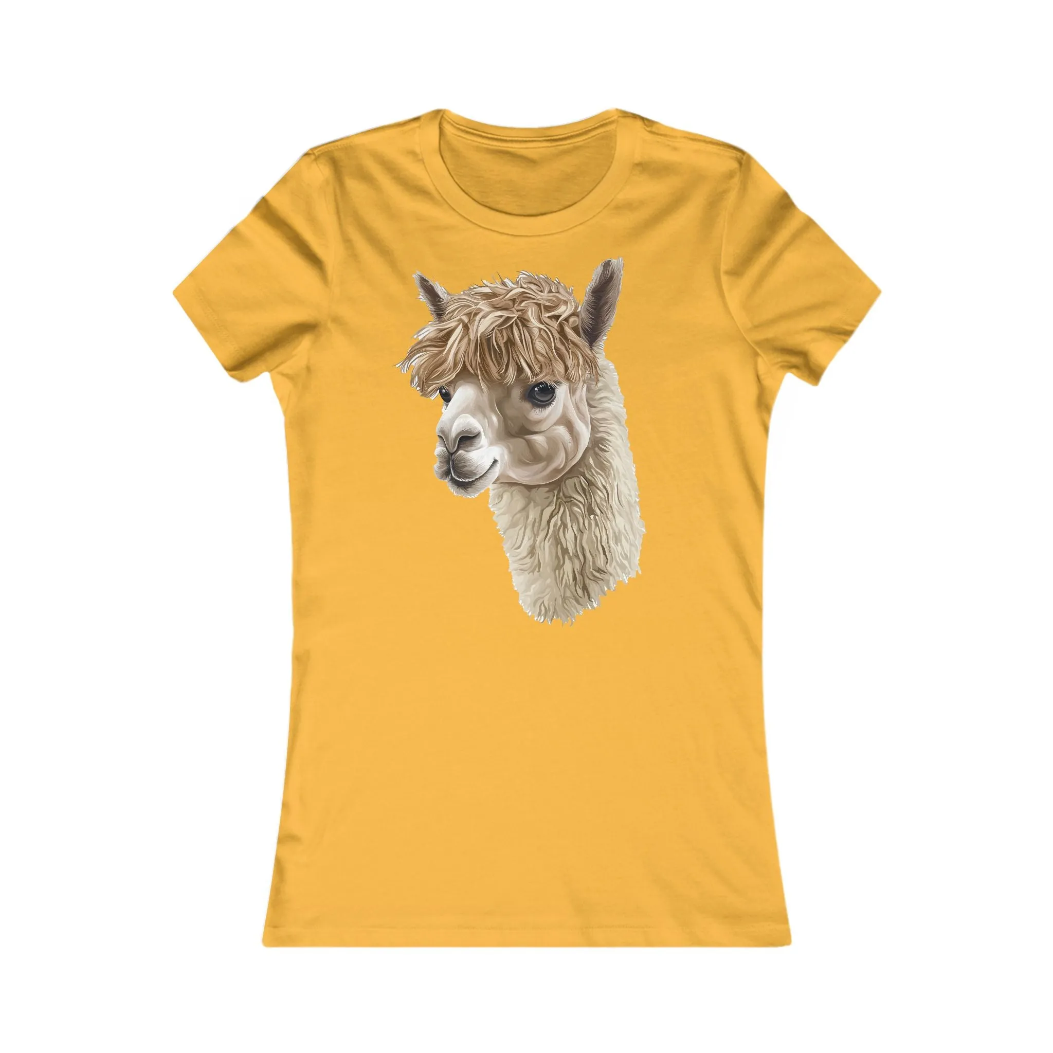 Cute Alpaca Women's Favorite Tee - Fun & Stylish Casual Shirt UK