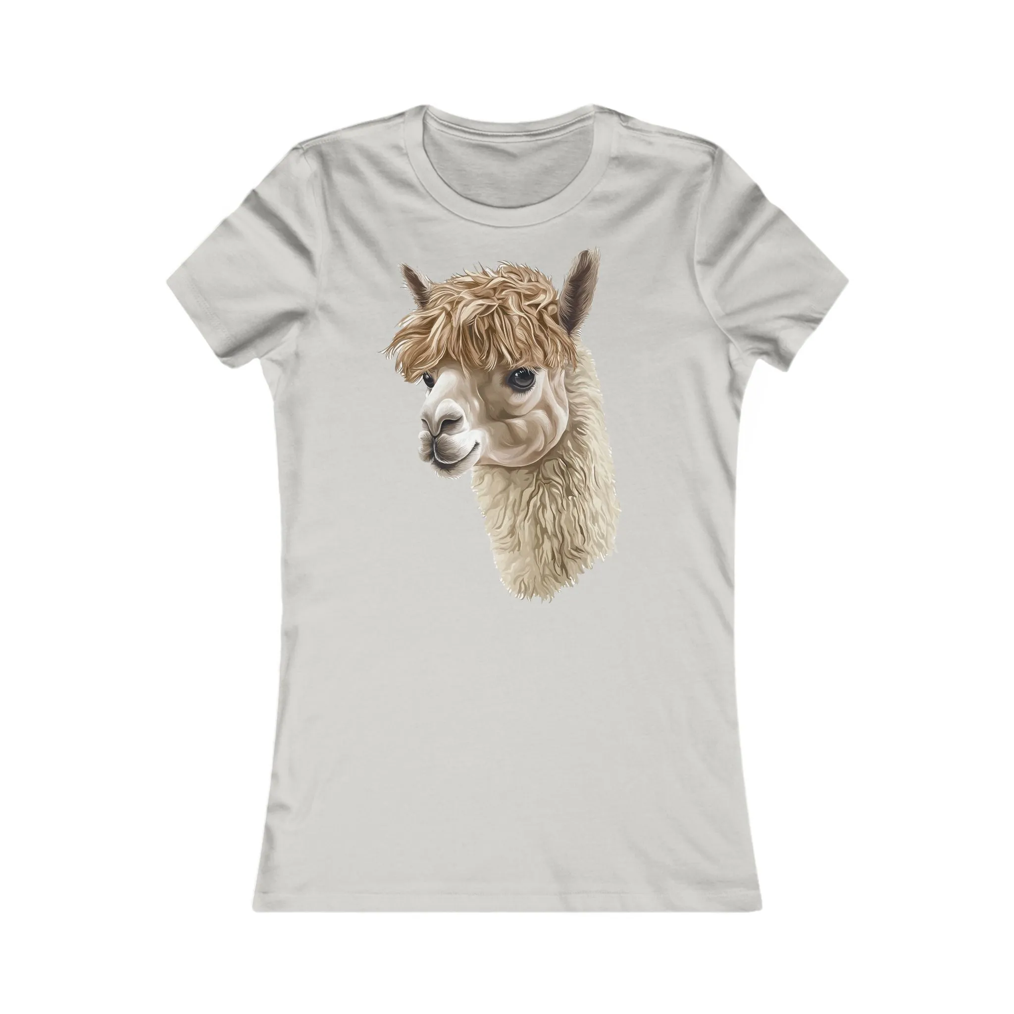 Cute Alpaca Women's Favorite Tee - Fun & Stylish Casual Shirt UK