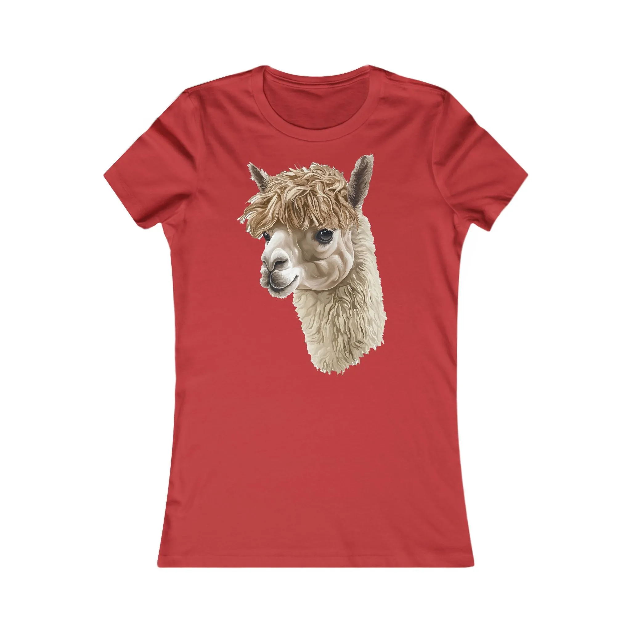 Cute Alpaca Women's Favorite Tee - Fun & Stylish Casual Shirt UK