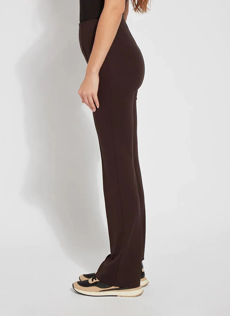 Elysse Ponte Pant (33" Inseam) | Black, Double Espresso, Navy