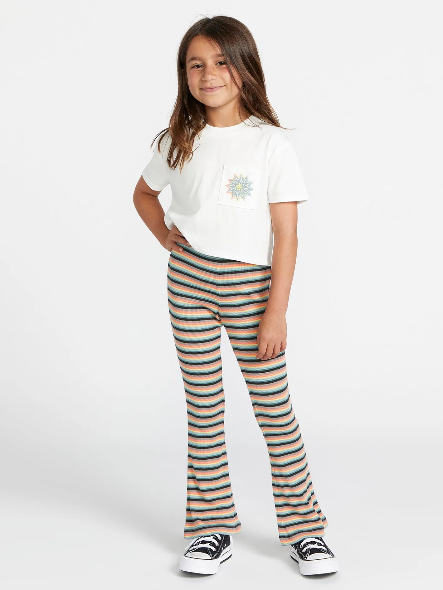 Girls Lived in Lounge Knit Pants - Reef Pink