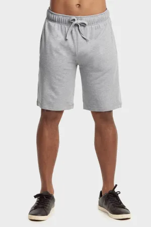 KNOCKER MEN'S LIGHTWEIGHT TERRY SHORTS (FS1120_H.GRY)