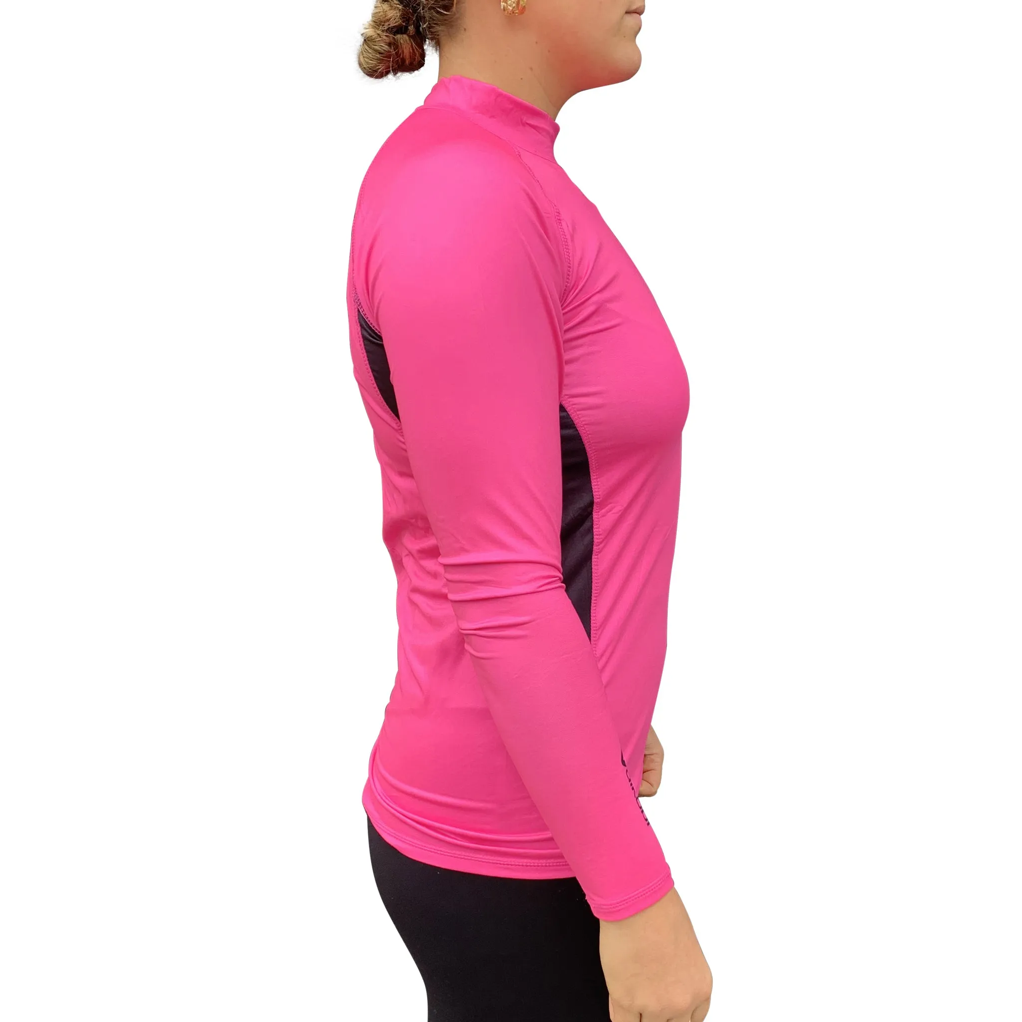 Long Sleeve Rash Top - Pink