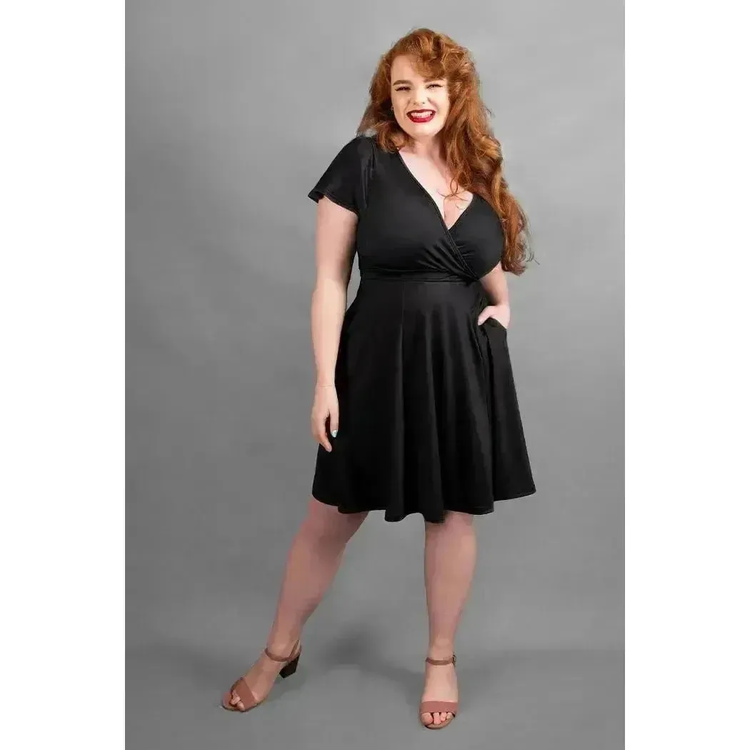 Lyra Mini Dress - Black