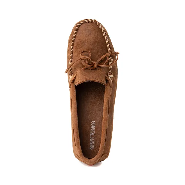 Minnetonka Tie Tread Men's Moccasins, Brown