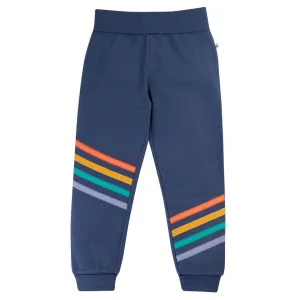 Navy Blue / Stripe Perrin Parsnip Joggers - 2 Left Size 2-3 & 3-4 years