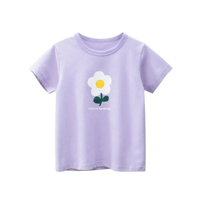 Pastel Floral Cotton Tee