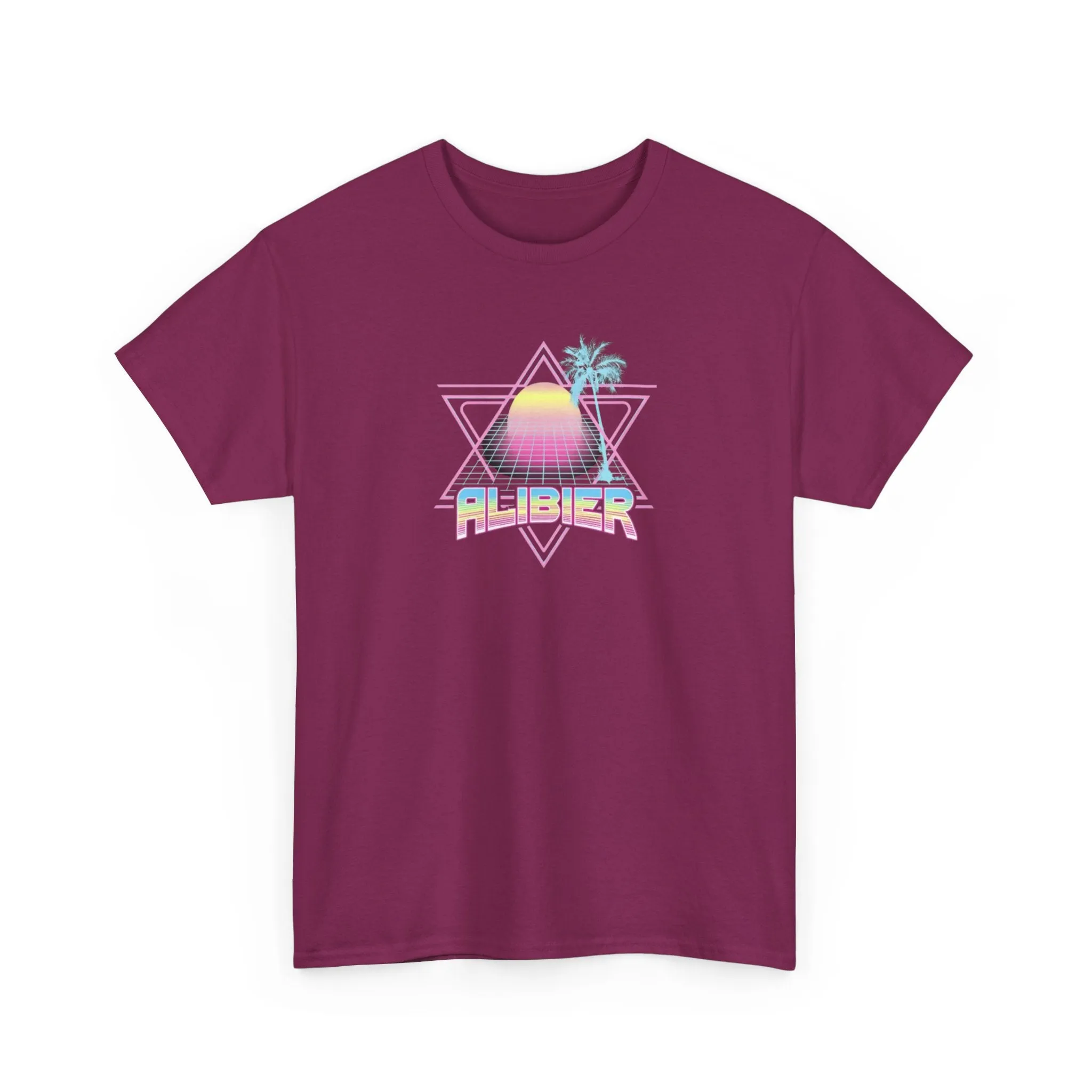 Retro Alibier Unisex Heavy Cotton Tee