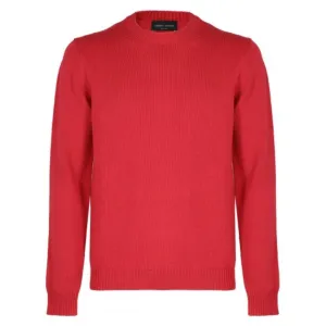 Rosso Merino Knit Crewneck Sweater