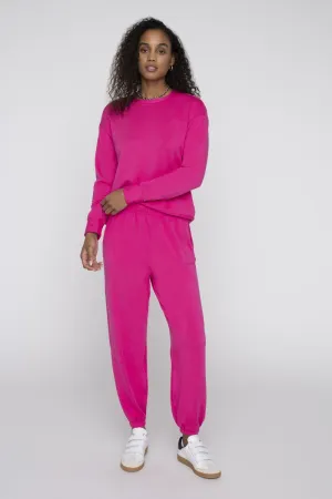 Softest Fleece Drawstring Sweatpant, Ultra Pink