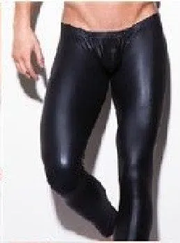 Stretchy Men Pants - Large (Black)