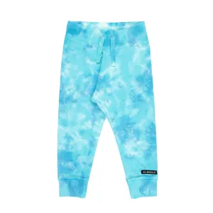 Tie-Dye Relaxed Joggers in Lake / Pool