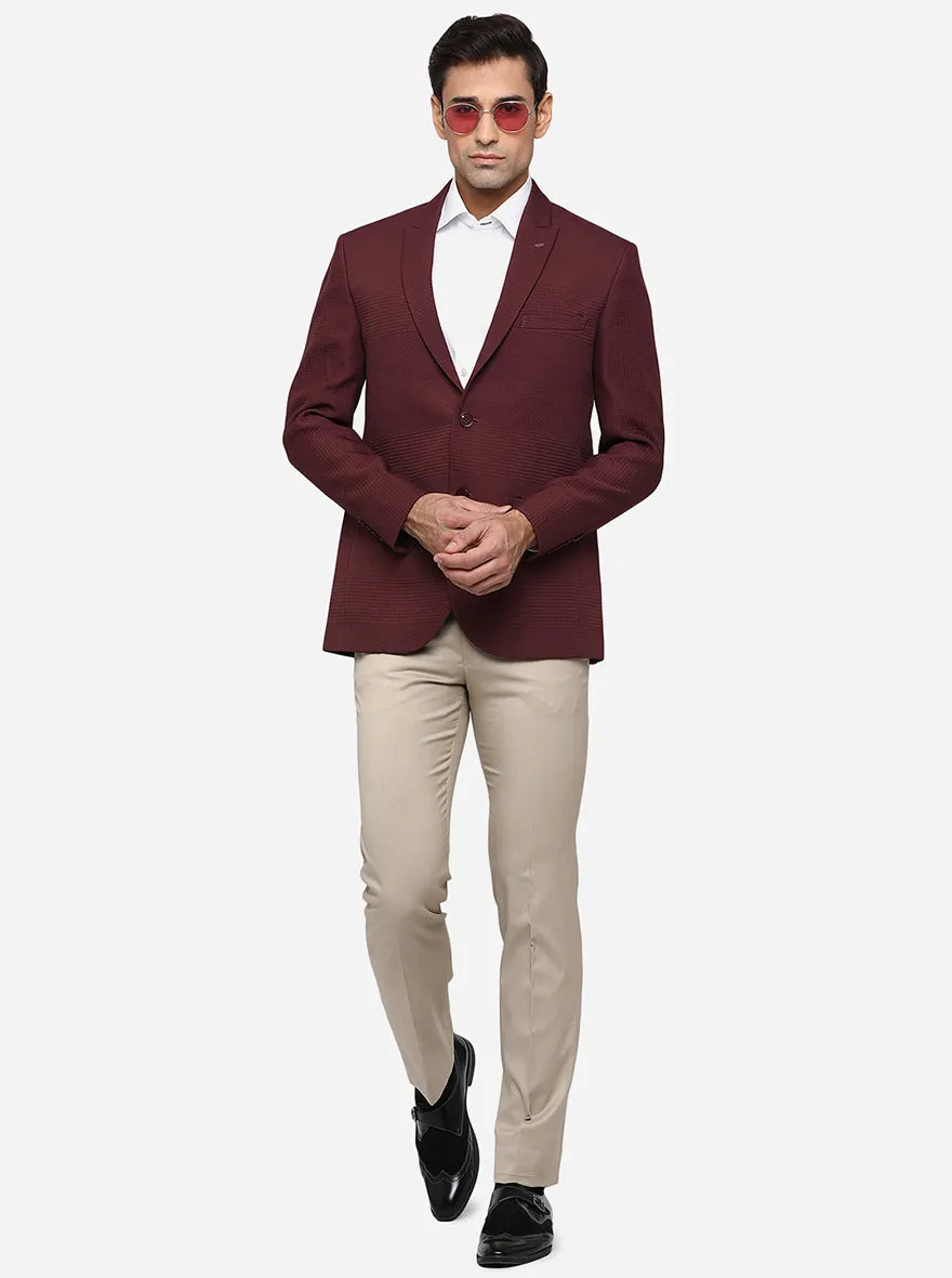 Wine Blazer | JB Studio